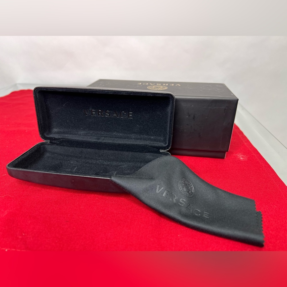 Versace Black Eyewear Case Set - image 4